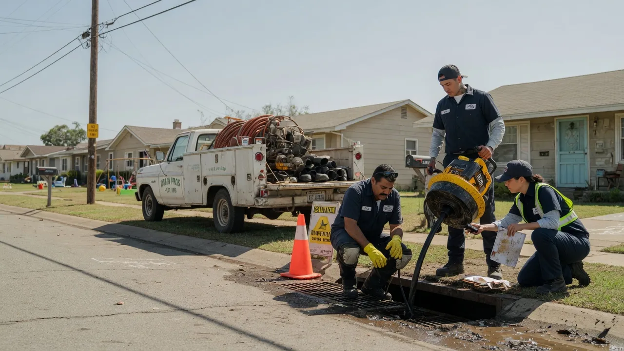 Drain Cleaning in Poynor, TX near me